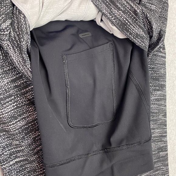 Lululemon T.H.E. Short Mens L Nulux Liner in All Court Texture White Black - Picture 8 of 9